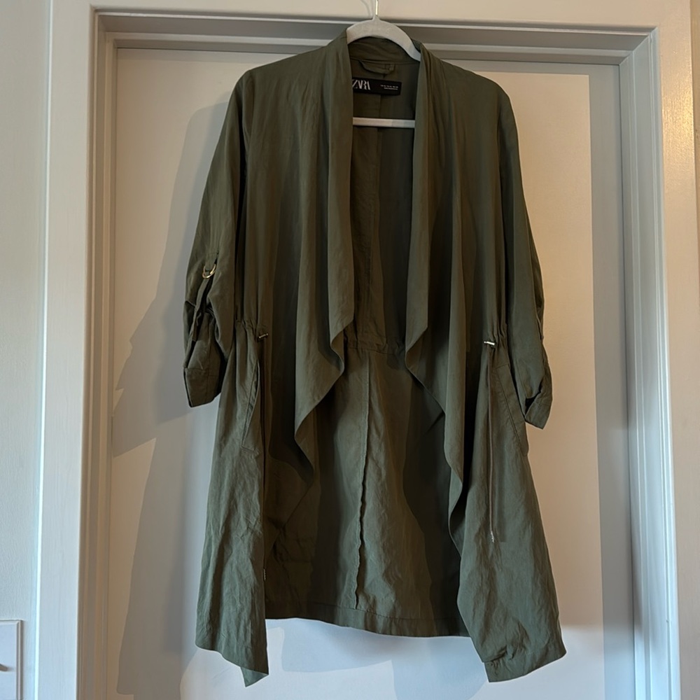 Zara Military Green Jacket